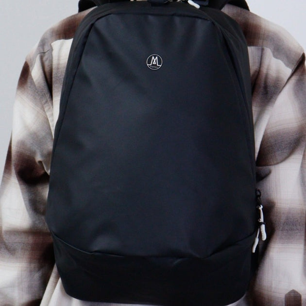 希少 MARDIGRAS 清春 backpack 黒×白 リュック Bag HeM(バッグ) ヘム HeM リュック ディバック マーティー Lサイズ