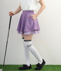 画像をギャラリービューアにロードします Two-Tier Flare Skirt
