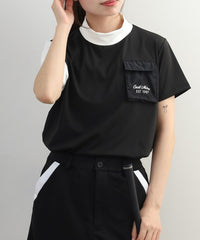 画像をギャラリービューアにロードします Outdoor Pocket Mock Neck Top
