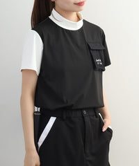 画像をギャラリービューアにロードします Outdoor Pocket Mock Neck Top
