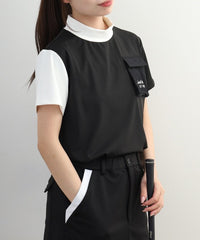 画像をギャラリービューアにロードします Outdoor Pocket Mock Neck Top
