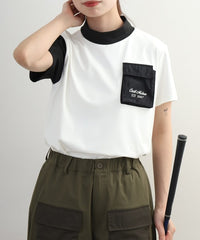 画像をギャラリービューアにロードします Outdoor Pocket Mock Neck Top
