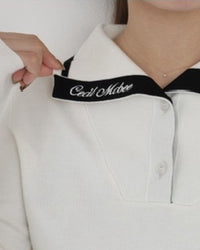 画像をギャラリービューアにロードします COLLAR LOGO KNIT	CGF26021KN
