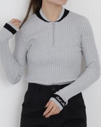 画像をギャラリービューアにロードします LINE RIB KNIT CGF26020KN
