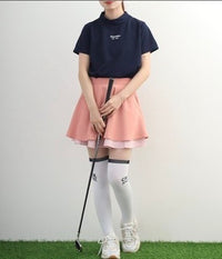 画像をギャラリービューアにロードします Checkered mock neck
