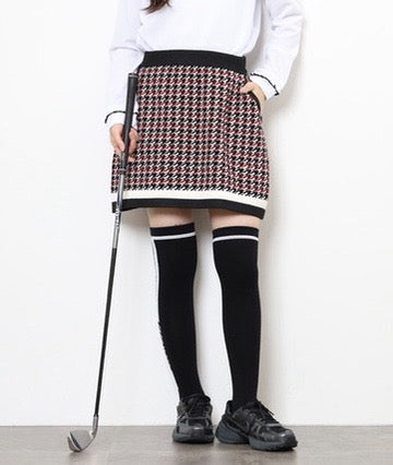 HOUND TOOTH　SKIRT