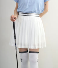 画像をギャラリービューアにロードします Pleats Skirt
