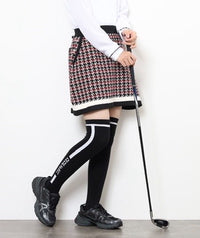 画像をギャラリービューアにロードします HOUND TOOTH　SKIRT
