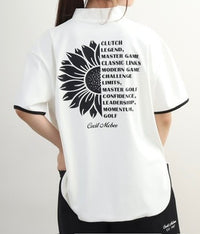 画像をギャラリービューアにロードします Oversized Print Mock Neck Top
