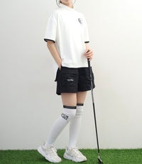 画像をギャラリービューアにロードします Oversized Print Mock Neck Top
