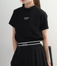 画像をギャラリービューアにロードします Checkered mock neck
