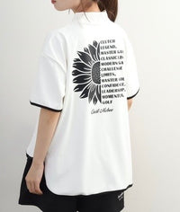 画像をギャラリービューアにロードします Oversized Print Mock Neck Top
