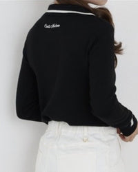 画像をギャラリービューアにロードします COLLAR LOGO KNIT	CGF26021KN
