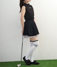 画像をギャラリービューアにロードします Two-Tier Flare Skirt
