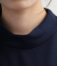 画像をギャラリービューアにロードします Checkered mock neck
