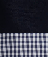 画像をギャラリービューアにロードします Checkered mock neck
