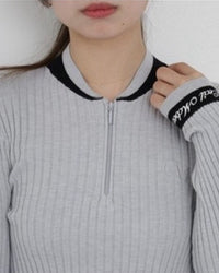 画像をギャラリービューアにロードします LINE RIB KNIT CGF26020KN

