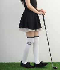 画像をギャラリービューアにロードします Two-Tier Flare Skirt
