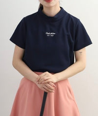 画像をギャラリービューアにロードします Checkered mock neck
