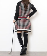 画像をギャラリービューアにロードします HOUND TOOTH　SKIRT
