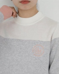 画像をギャラリービューアにロードします BICOLOR KNIT CGF26025KN
