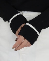 画像をギャラリービューアにロードします COLLAR LOGO KNIT	CGF26021KN
