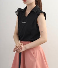 画像をギャラリービューアにロードします Sheer Skipper Blouse Polo
