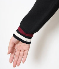 画像をギャラリービューアにロードします HOUND TOOTH　KNIT
