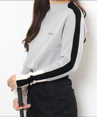 画像をギャラリービューアにロードします BOTTLE　NECK　KNIT
