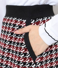 画像をギャラリービューアにロードします HOUND TOOTH　SKIRT
