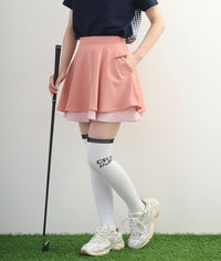 画像をギャラリービューアにロードします Two-Tier Flare Skirt
