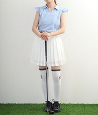 画像をギャラリービューアにロードします Sheer Skipper Blouse Polo
