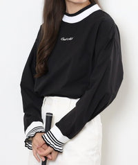 画像をギャラリービューアにロードします SHIRRING MOCK NECK
