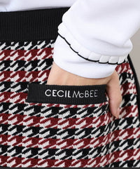 画像をギャラリービューアにロードします HOUND TOOTH　SKIRT
