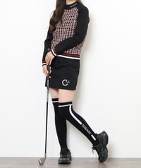 画像をギャラリービューアにロードします HOUND TOOTH　KNIT
