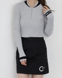 画像をギャラリービューアにロードします LINE RIB KNIT CGF26020KN
