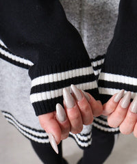 画像をギャラリービューアにロードします プードルニットスタジャン CGF2411BL
