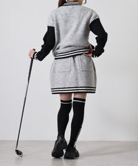 画像をギャラリービューアにロードします プードルニットスカート　CGF2412SK
