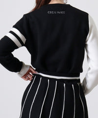 画像をギャラリービューアにロードします 袖切り替えニット	CGF2413KN
