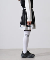 画像をギャラリービューアにロードします プリーツニットスカート　CGF2415SK
