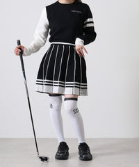 画像をギャラリービューアにロードします プリーツニットスカート　CGF2415SK
