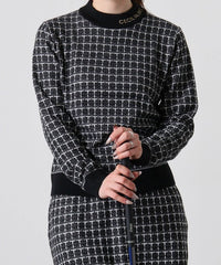 画像をギャラリービューアにロードします ツイードニットモックネック	CGF2418KN
