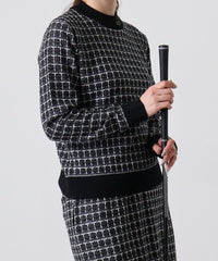 画像をギャラリービューアにロードします ツイードニットモックネック	CGF2418KN
