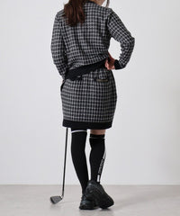 画像をギャラリービューアにロードします ツイードニットモックネック	CGF2418KN
