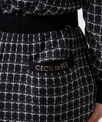 画像をギャラリービューアにロードします ツイードニットスカート　CGF2419SK
