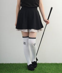 画像をギャラリービューアにロードします Two-Tier Flare Skirt
