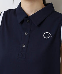 画像をギャラリービューアにロードします サイドプリーツノースリーブポロ	CGS25102NS
