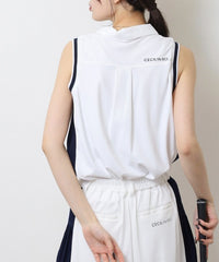 画像をギャラリービューアにロードします サイドプリーツノースリーブポロ	CGS25102NS
