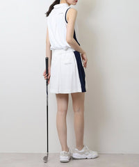 画像をギャラリービューアにロードします サイドプリーツノースリーブポロ	CGS25102NS
