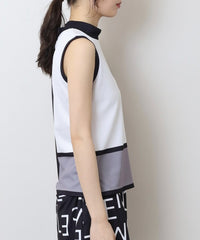 画像をギャラリービューアにロードします カラーブロックモックネック	CGS25104NS
